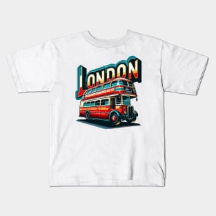 London Bus Kids T-Shirt